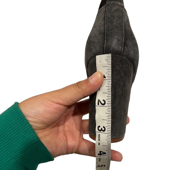 NEW Splendid Hacken Black Suede Leather Mid-Calf Lace-Up Boots - Picture 6 of 8